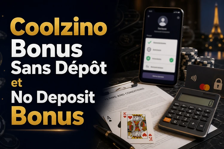 Coolzino Bonus Sans Dépôt et No Deposit Bonus