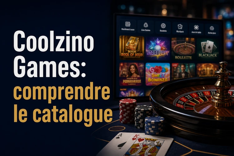 Coolzino Games: comprendre le catalogue, les catégories et les risques des jeux