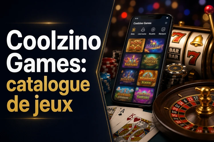 Coolzino Games: ce que peut inclure un catalogue de jeux