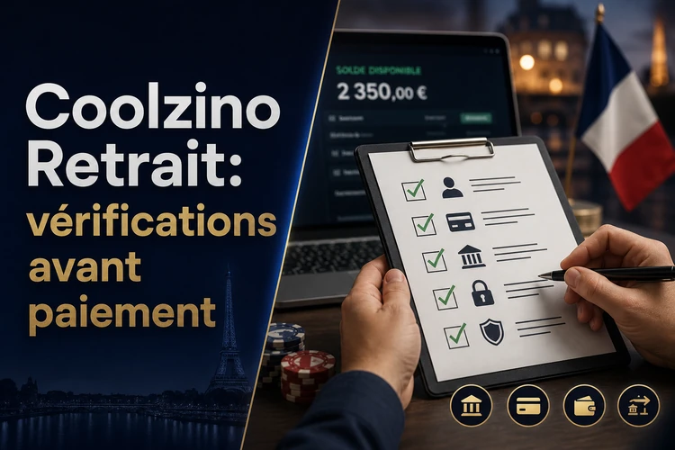 Coolzino Retrait: ce qu'il faut vérifier avant de demander un paiement